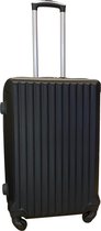 Travelerz reiskoffer met wielen 54 liter - lichtgewicht - cijferslot - zwart (9204)