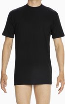 HOM Harro New T-shirt (1-pack) - O-hals - zwart - Maat: L