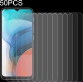 Voor Lenovo K13 50 STUKS 0.26mm 9H 2.5D Gehard Glas Film: