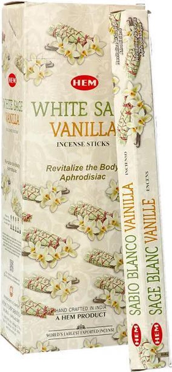 Hem Wierook Whita Sage Vanilla