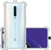 OPPO Reno 2Z Hoesje Transparant Cover Silicone Shock Case Siliconen Hoes