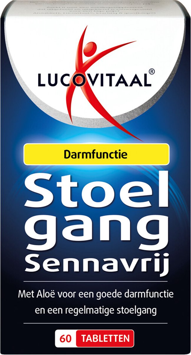 Bol.com Lucovitaal Stoelgang Tabletten - Sennavrij - 60 tabletten - Voedingssupplementen aanbieding
