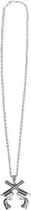 ketting Pistols unisex zilver