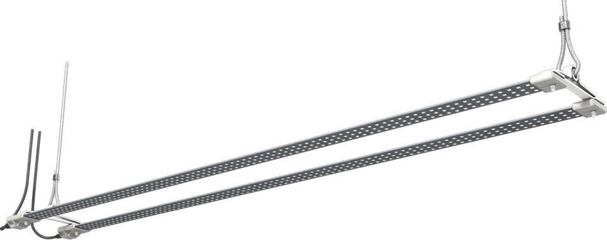 Secret Jardin Cosmorrow LED - 2 x 40 Watt - 90cm - 6500°K Groei - Ledlamp Set Compleet - Groeilamp wit licht - Waterdichte ledverlichting