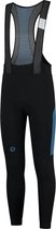 Rogelli Tyro - Fietsbroek - Bibtight Heren - Zwart/Blauw - Maat 3XL