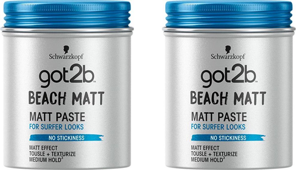 Got2b Beach Matt Paste - Multipack - 2 x 100ml