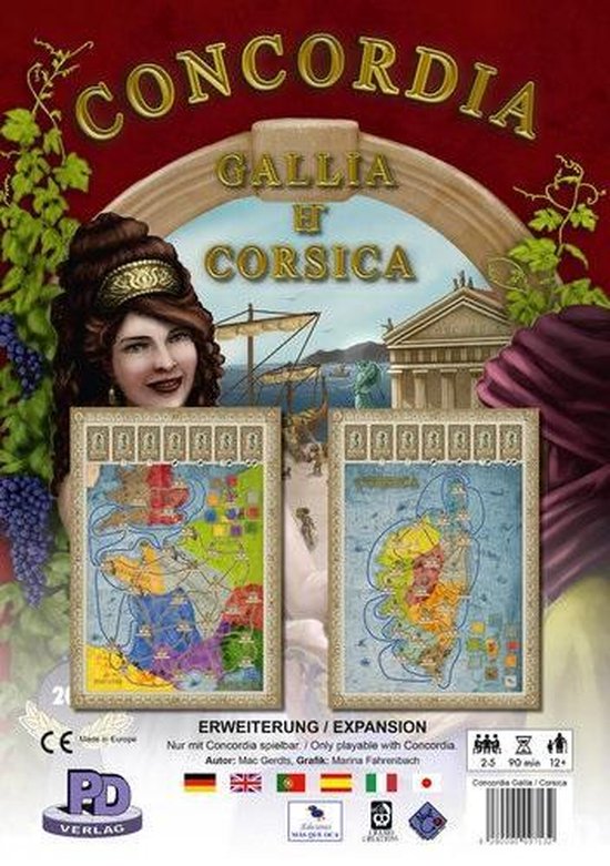 Afbeelding van het spel Concordia: Gallia & Corsica