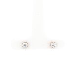 Sparkle Solitair oorstekers - Oorknopjes - 14 karaat geelgoud - 0.20 ct. diamant - Dames