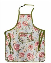 Schort - luxe gobelinstof - Aiden Garden Blauw All - Rozen