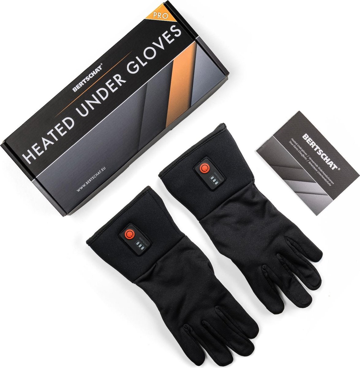 Verwarmde Handschoenen / Under Gloves | Maat: M | Unisex | Zwart | bol.com