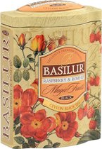 Basilur Tea Raspberry & Rosehip 100g Metal