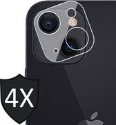 Camera Screenprotector geschikt voor iPhone 13 - 4x Glas Screen Protector