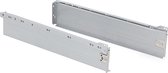 Emuca Ladekit voor keukens Ultrabox, hoogte 118 mm, diepte 500 mm, Staal, Metallic grijs