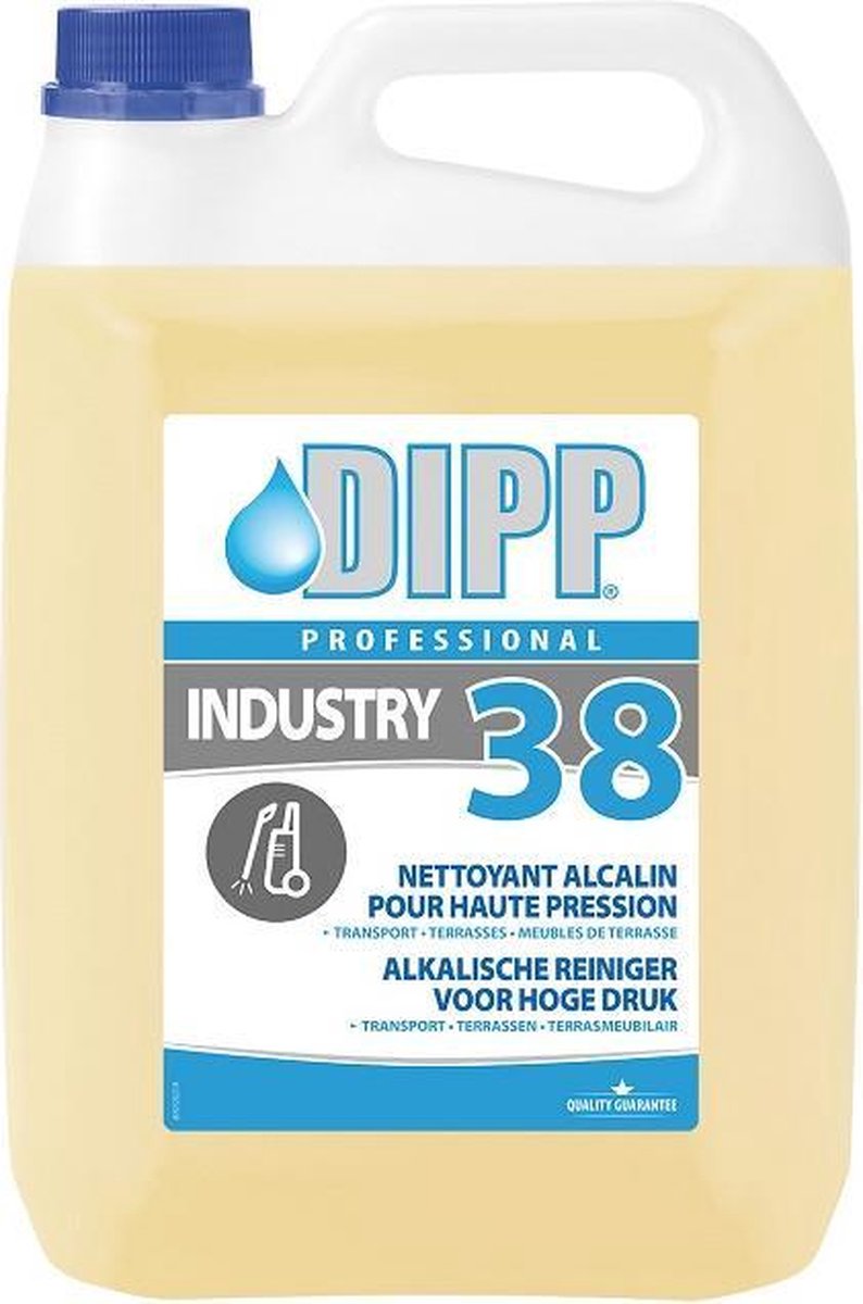 DIPP N°38 - ALKALISCHE REINIGER VOOR HOGE DRUK 5L