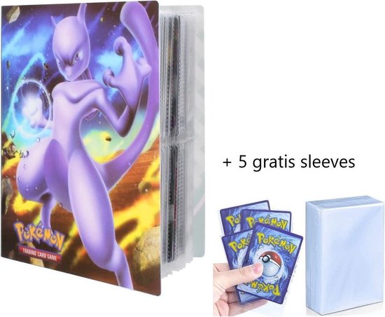 Correspondentie Dekking Grace Verzamelmap + 5 gratis sleeves – Geschikt Voor pokemon kaarten – 240 kaarten  - map -... | bol.com
