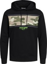 JACK&JONES JJSOLDIER SWEAT HOOD Heren Trui - Maat S