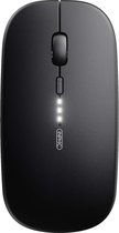 INPHIC P-M1 - Draadloze Muis - Zwart - Wireless mouse - Oplaadbare computer muis - Draadloos met stille klik