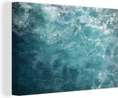 Canvas Schilderij Zee - Water - Oceaan - 120x80 cm - Wanddecoratie