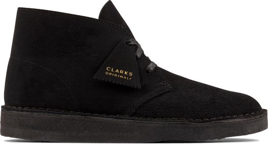 Clarks - Heren schoenen - Desert Coal - G - black suede - maat 41 | bol