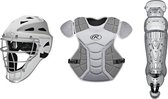 Rawlings VCSY Velo Catcher's Set Youth Color White/Silver