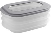 Boîte à viande Sunware Sigma home - 3 niveaux / plats - gris clair