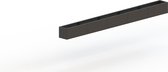 MySteel Gepoedercoat staal plantenbak Texas xxl 5000x400  - Kleur: RAL9005 (zwart) - Hoogte: 300mm