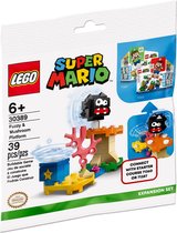 LEGO Super Mario 30389 Fuzzy en het paddenstoelplatform