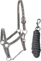Horze Halsterset  Glarus - Grey - extra Full