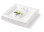 Biodore Bord Bagasse Vierkant 26 cm 10 x 50 stuks