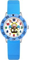 Bij horloge met glow in the dark wijzers deluxe