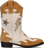 Shoesme Wt21w116 Cowboylaarzen - Western Laarzen - Meisjes - Bruin - Maat 28