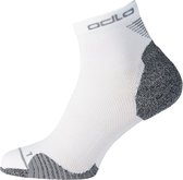 Odlo Socks Quarter Ceramicool Unisex Sportsokken - White - Maat 39-41