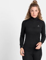 ODLO Bl Top Turtle Neck L/S Half Zip Active Warm Thermoshirt Dames - Maat M