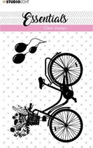 Clear stamps A7 silhouette Bicyle nr. 29