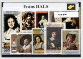 Frans Hals – Luxe postzegel pakket (A6 formaat) : collectie van verschillende postzegels van Frans Hals – kan als ansichtkaart in een A6 envelop - authentiek cadeau - kado - geschenk - kaart - nederlandse schilder - Hollandse Meesters - museum