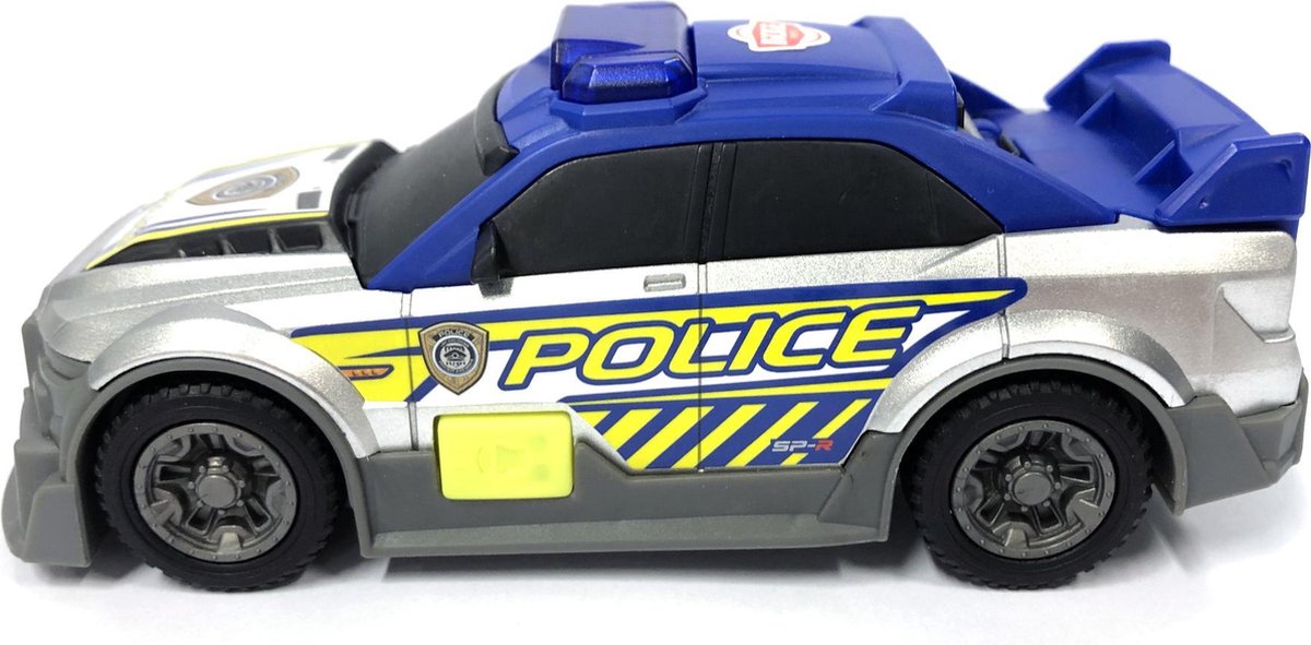 Dickie - Moto Police 15cm - Jouet pour Enfant - Son et Lumière