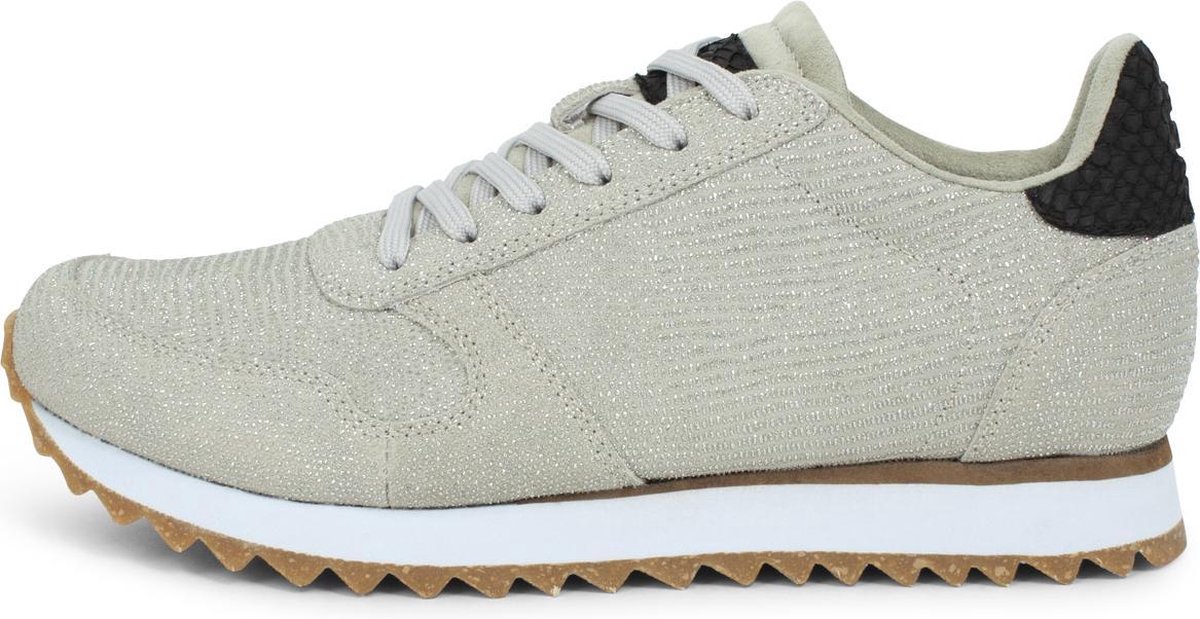 Woden Ydun Pearl Ii Lage sneakers - Dames - Beige - Maat 39 | bol.com