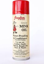 Angelus Mink Oil, Conditioner  voor Leer, Suede, Nubuck, Vinyl, Plastic 236ml
