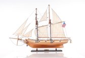 Houten schip - schaalmodel - the ''HARVEY'' - miniatuur - 83 cm breed