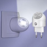 Led nachtlamp met sensor  , 2 stuks