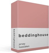 Beddinghouse Jersey - Hoeslaken - Eenpersoons - 90/90x200/220 cm - Pink
