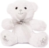teddybeer Little Star junior 15 cm polyester wit