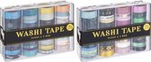 Craft Sensations Washi Tape 72pcs x 3 Meter | 72 verschillende designs | Bullet journal | Planner | Journaling | Masking tape | decoreer je kaftpapier