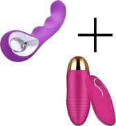 Vibratie ei met Afstandsbediening - Vibrator ei - Sex pakket - Sex toys - Sex Speeltjes - Vibrerend ei met afstandsbediening