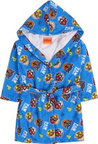Blauwe kinderbadjas met kap voor jongens PSI PATROL, OEKO-TEX gecertificeerd  7-8 jaar 122/128 cm