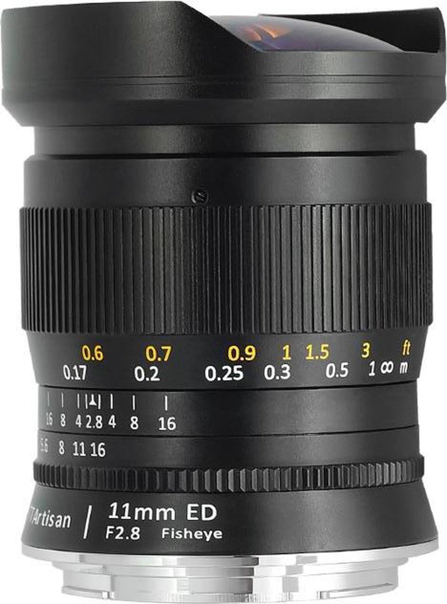 TT Artisan - Cameralens - 11 mm F2.8 Full Frame voor Canon EOS R-vatting
