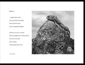 Acacia – Menhirs 2 – maçonniek gedicht in fotolijst zwart aluminium 30 x 40 cm