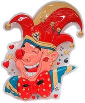 Carnaval wand decoratie bord prins Carnaval / Nar / Clown