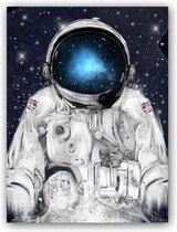 Abstract Astronaut Space Dream Stars Print Poster Wall Art Kunst Canvas Printing Op Papier Living Decoratie 60X120cm Multi-color