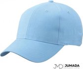 Jumada's Baseball Cap - Baseball Pet - Met 6 Panelen - Katoen - Lichtblauw